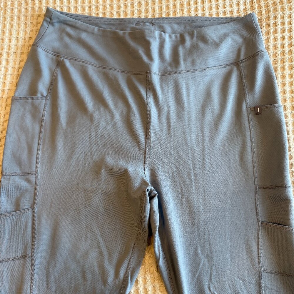 Jaanuu Slate Gray Boot Cut Scrub Pants